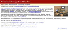 Tablet Screenshot of messezimmer-duesseldorf.arbs.de